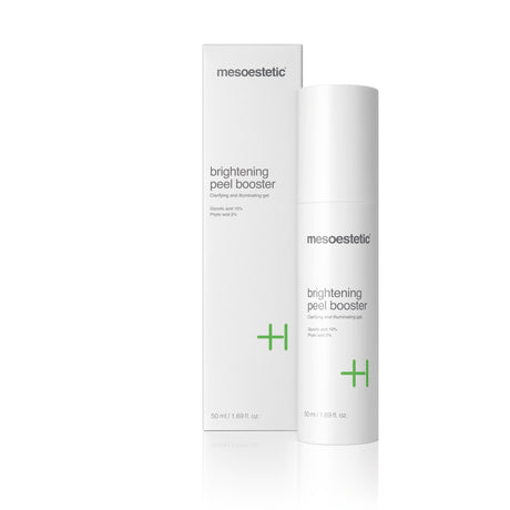 brightening peel booster | skin tone evening gel for hyperpigmented facial skin 50 ml