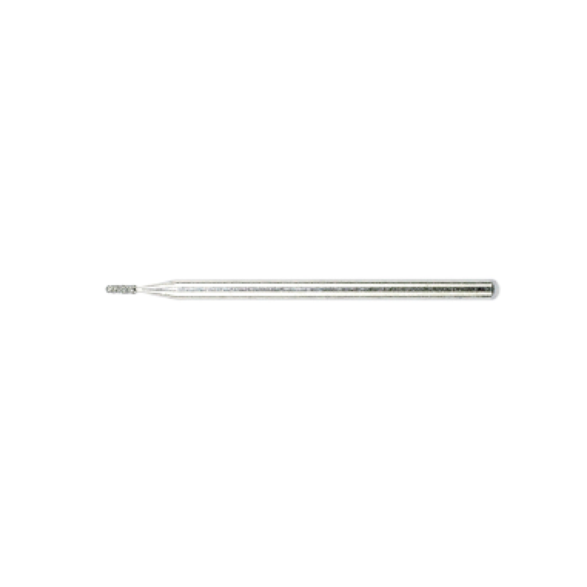 Diamond milling cutter, medium coarse - cylinder U/min 60,000, length 3mm, Ø1.2mm