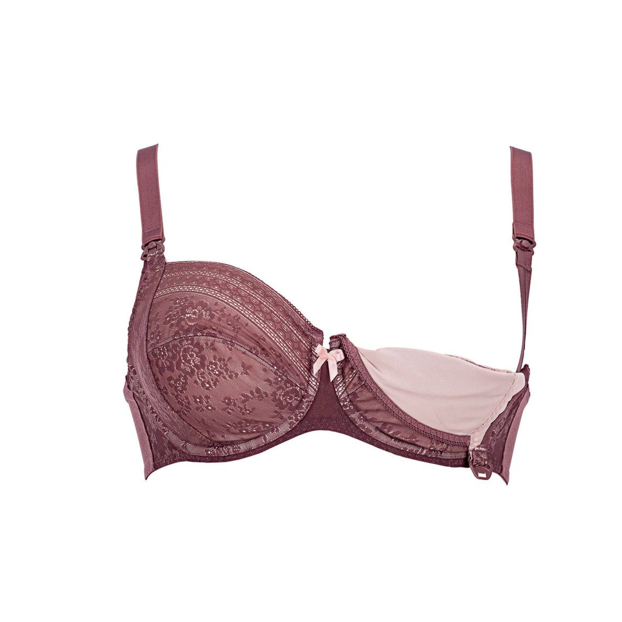 FLEUR | nursing bra | with wires | berry