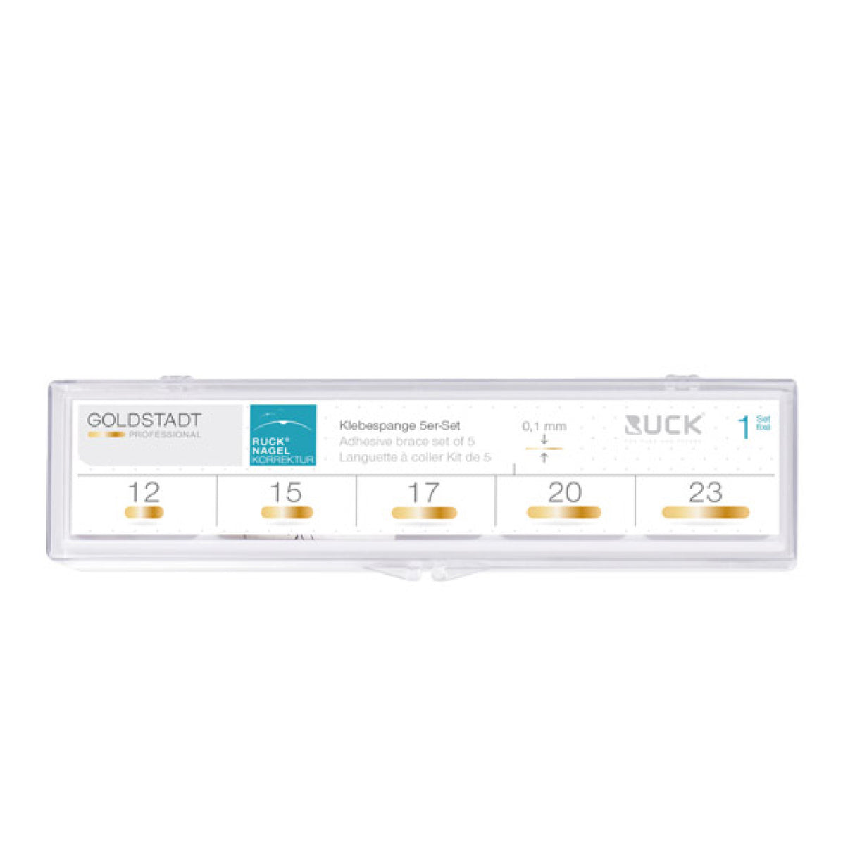 GOLDSTADT PROFESSIONAL līmējamo skavu komplekts (50gab.) - dynasty.lv