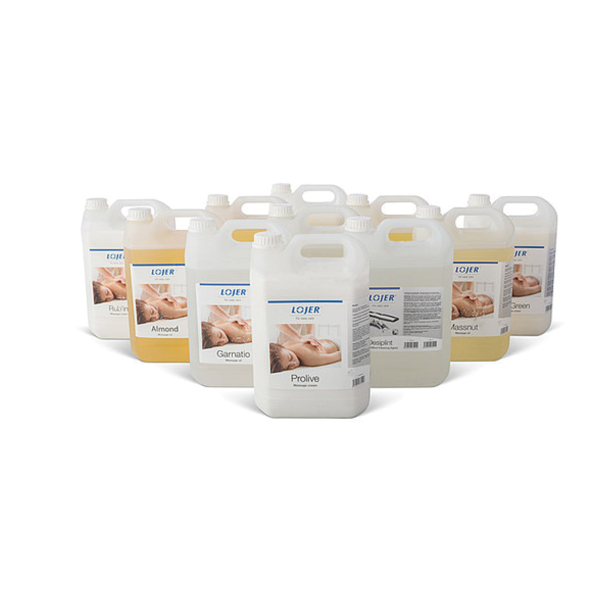 Massage oil/cream (various scents) 1l