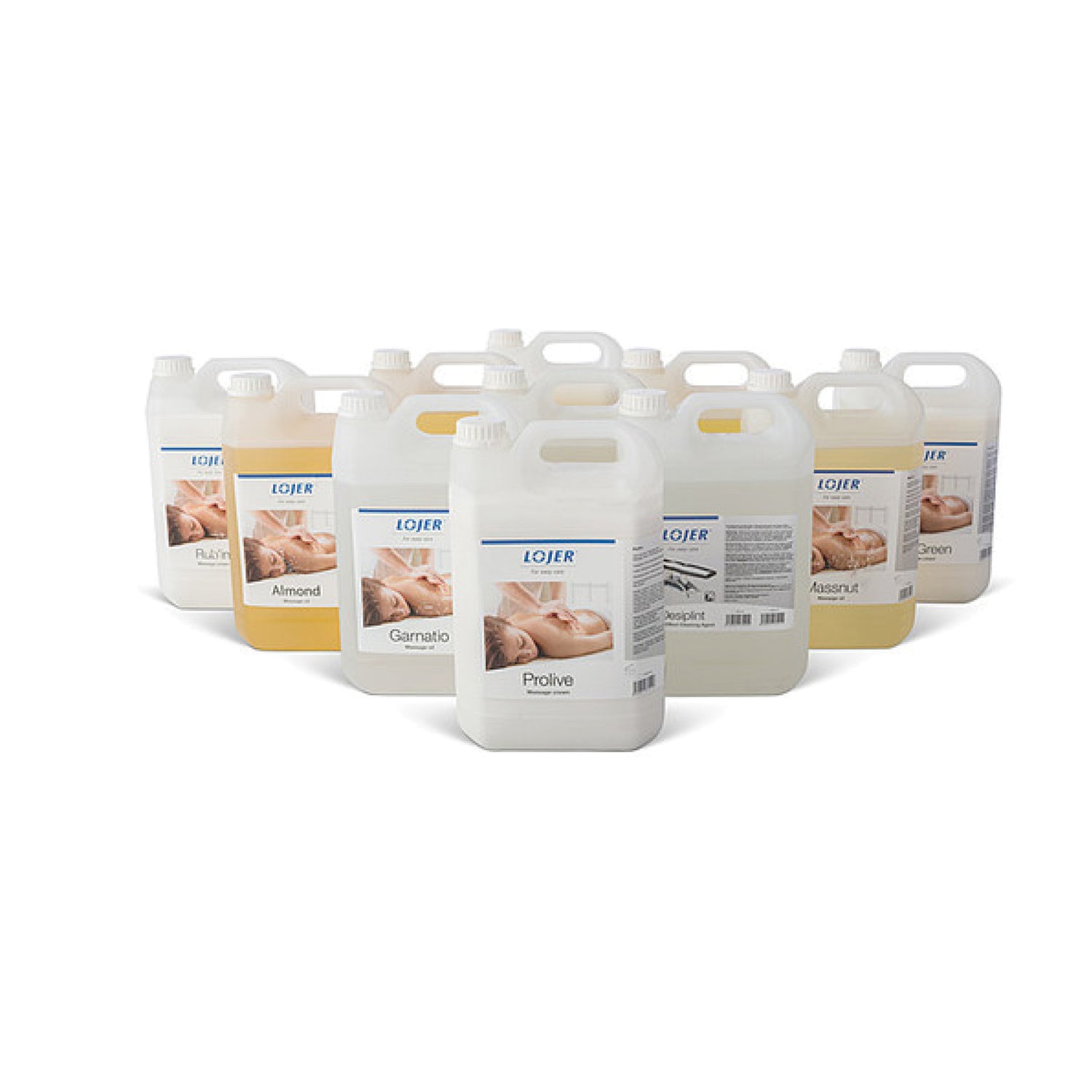 Massage oil/cream (various scents) 1l