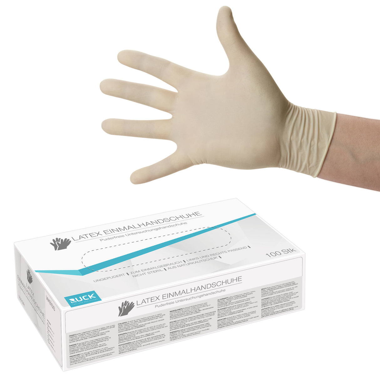 Latex Gloves | 100 pcs