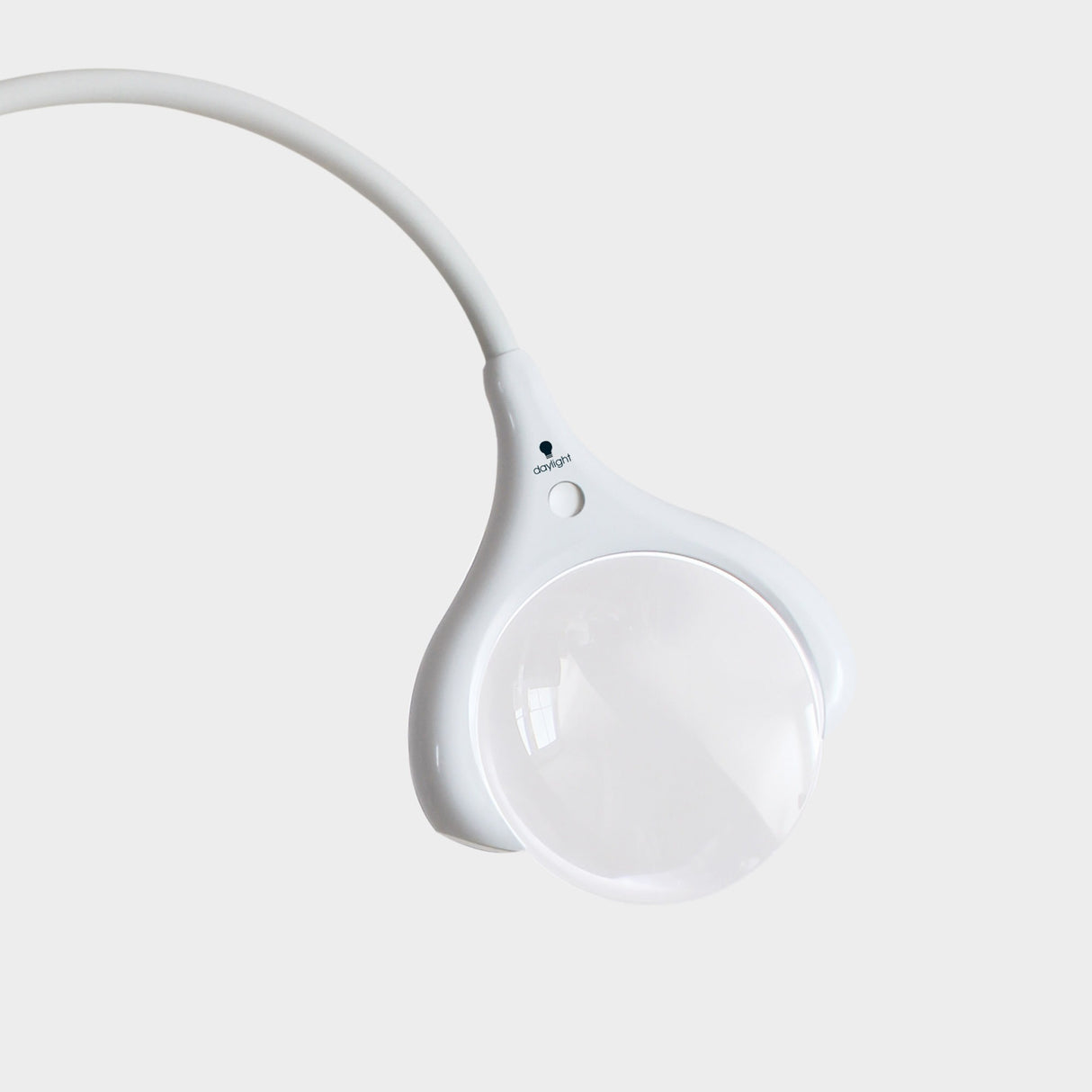 Daylight™ LED grīdas un galda lupa lampa, balta