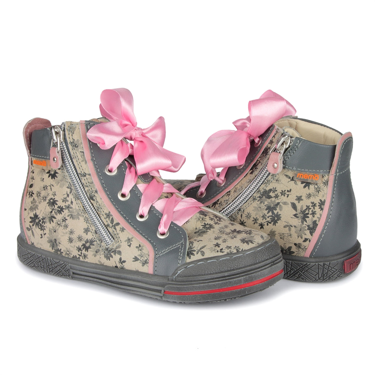 NEW YORK gray (pink ribbons included)