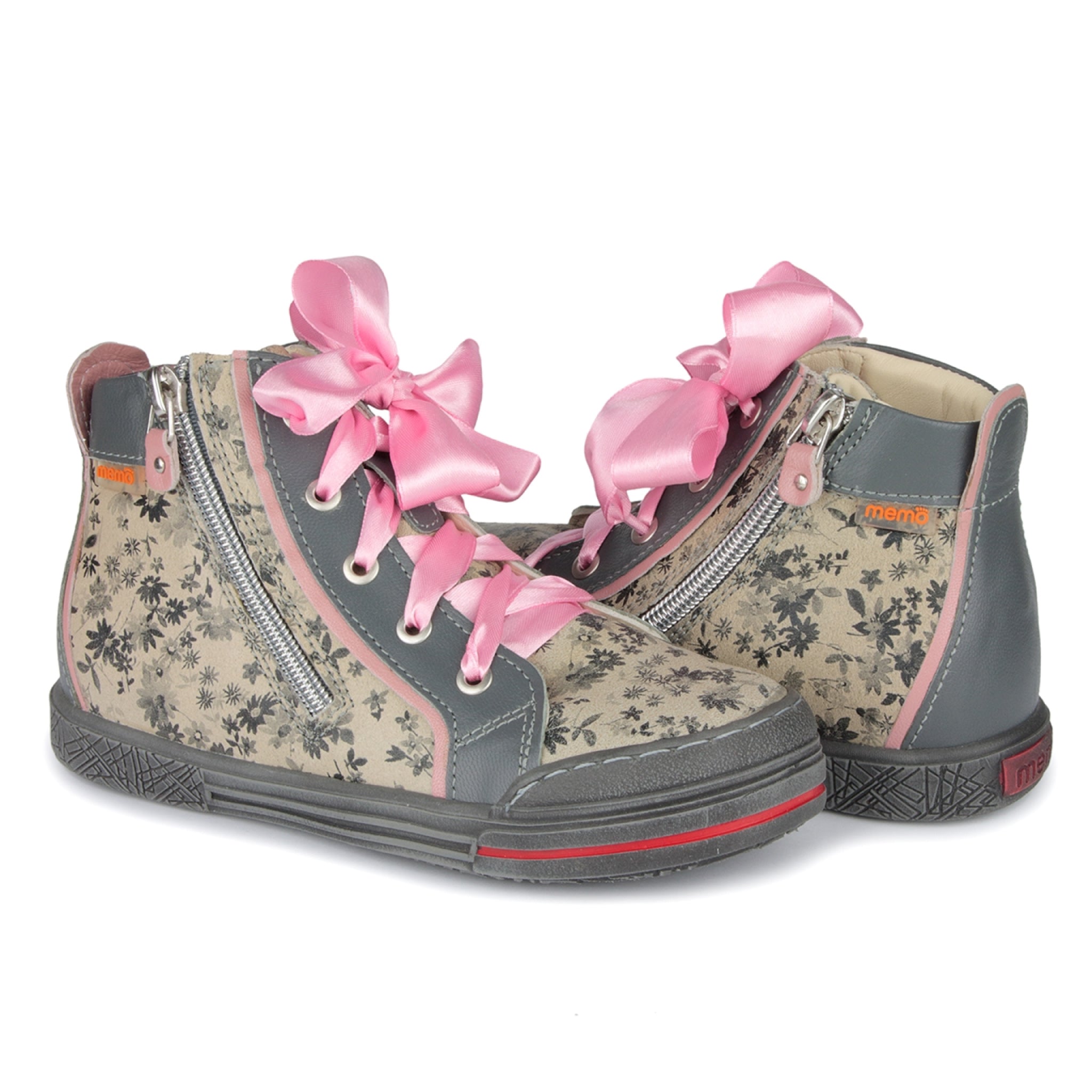 NEW YORK gray (pink ribbons included)