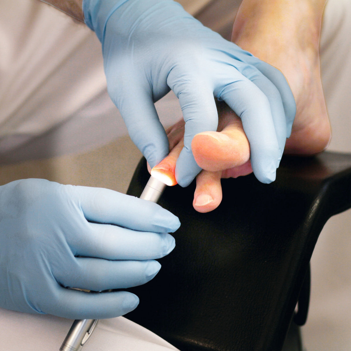 Diagnostic lamp, chrome Ruck