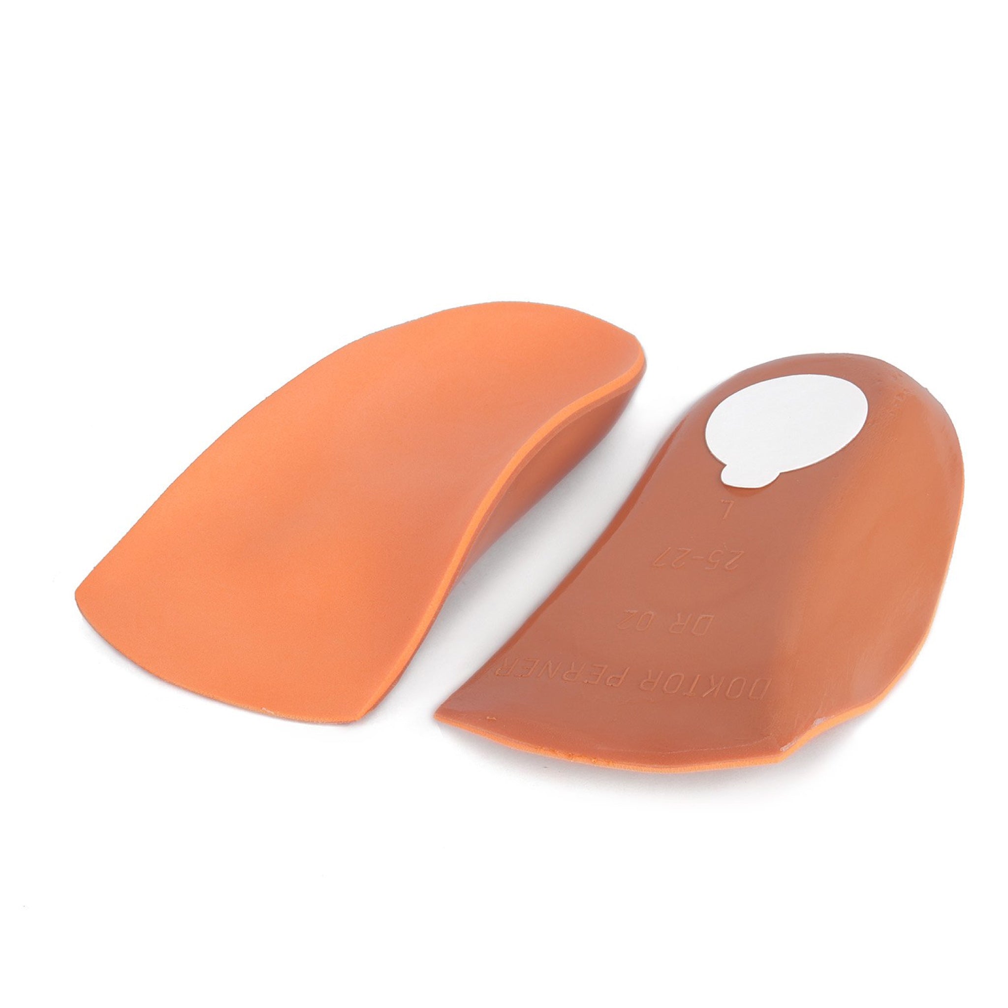 Memo orange insoles for children
