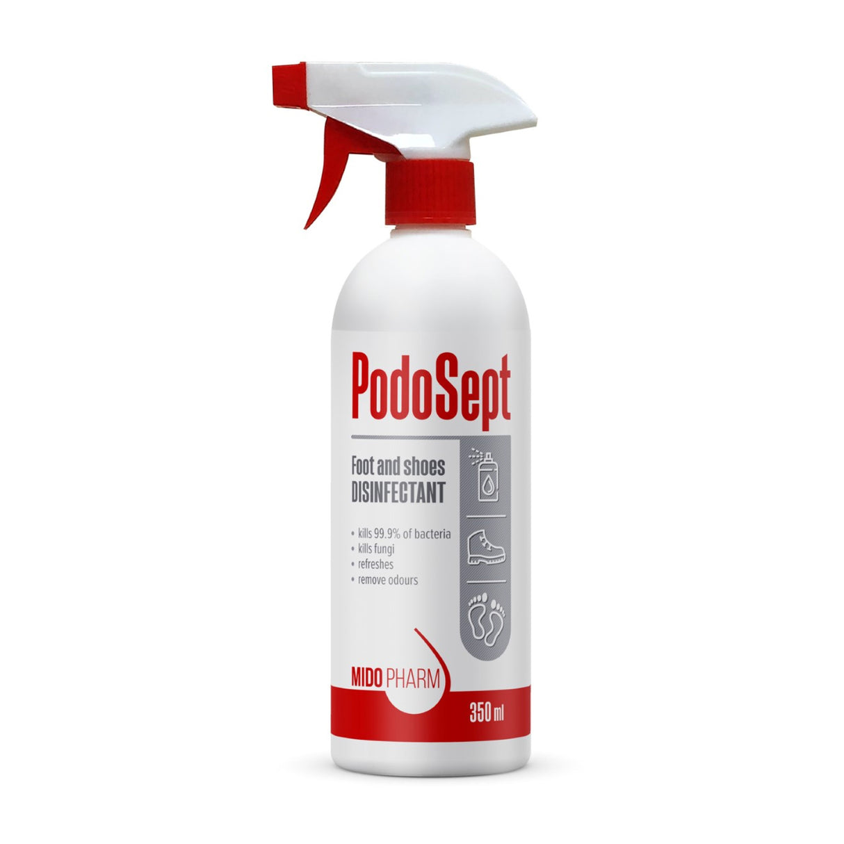 PodoSept | Means for disinfection of feet and shoes