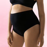 LETTER | maternity panties | without side seams | black