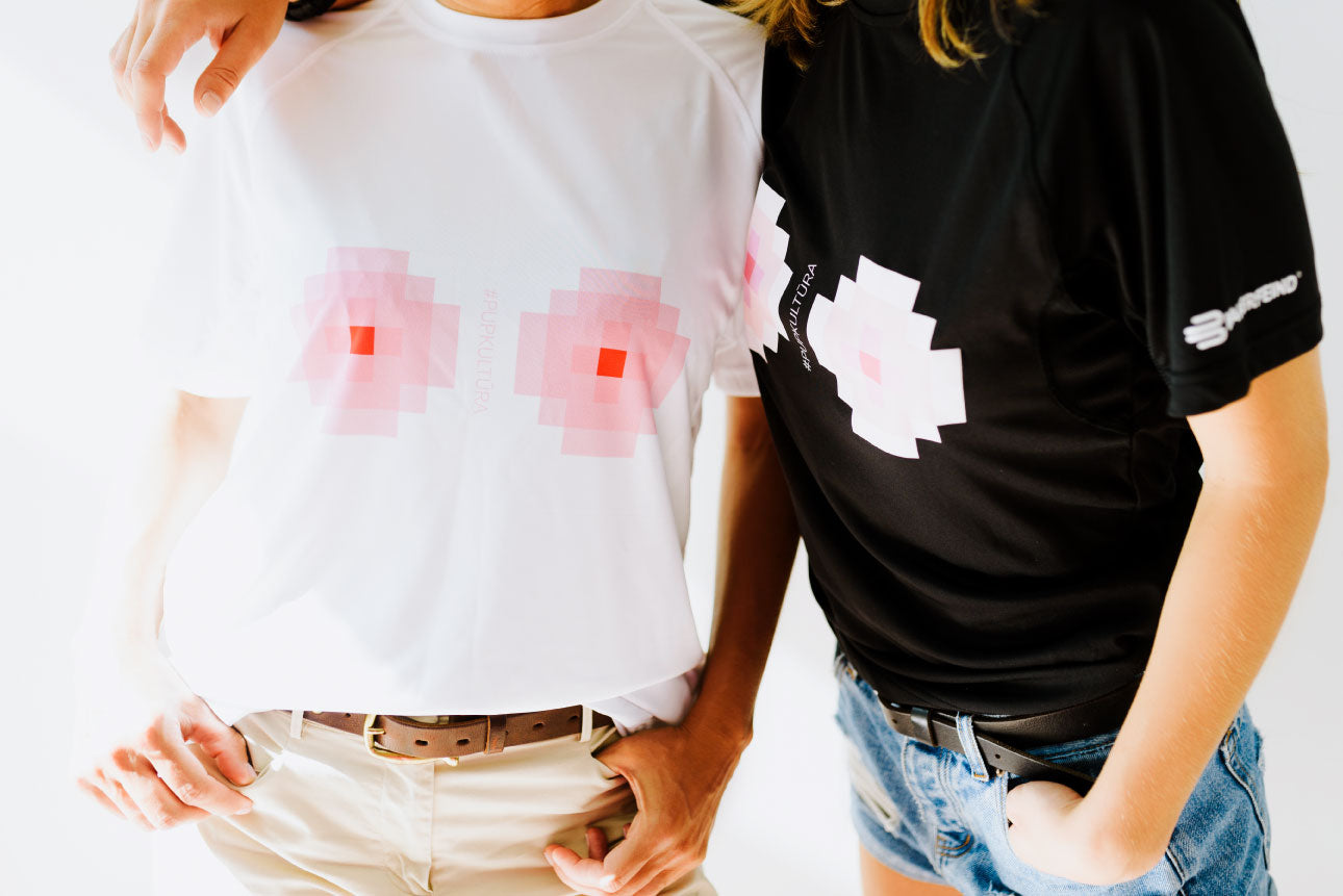 #pupkultūra un BAUERFEIND sporta krekliņš (melns)