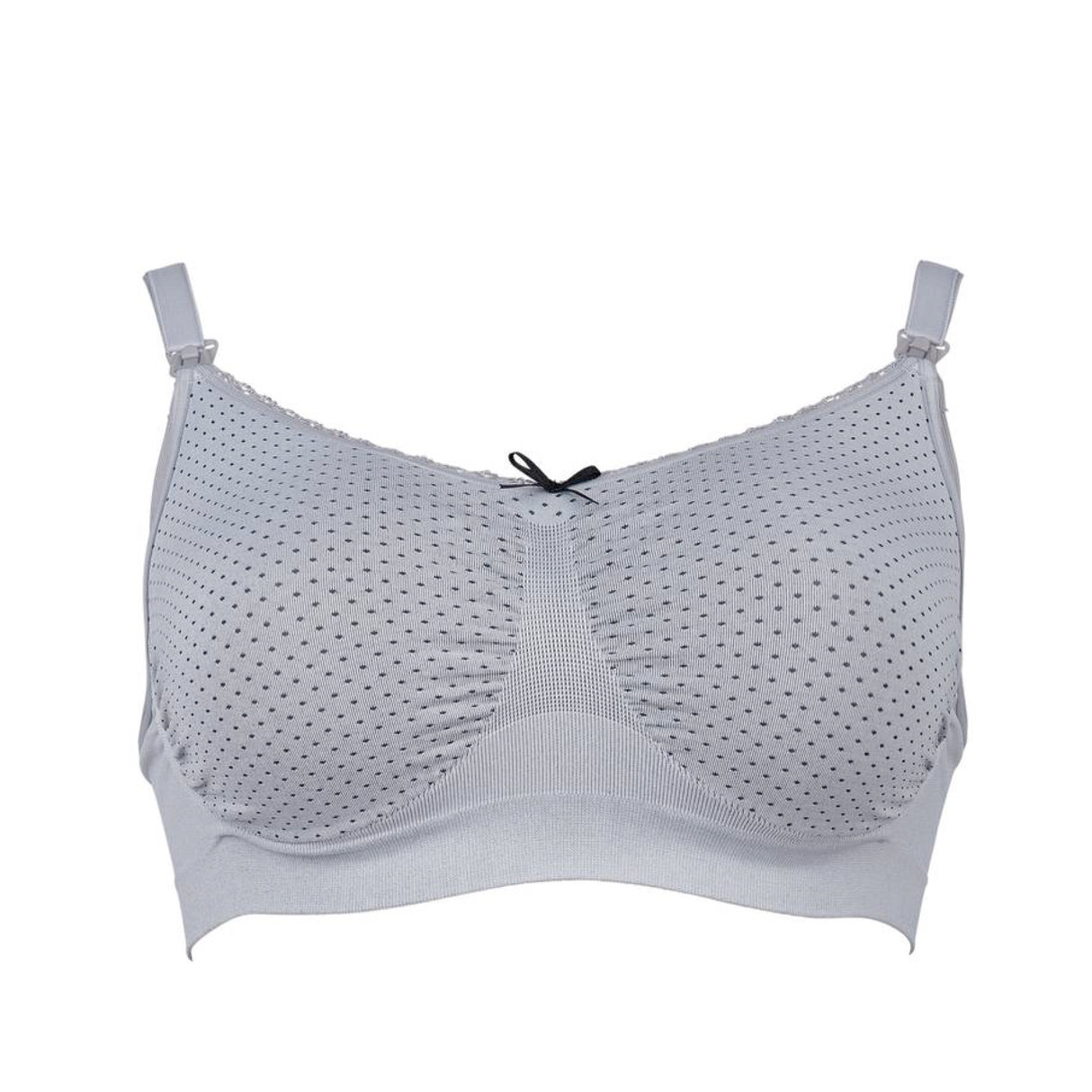 SEAMLESS | nursing bra | without wires | gray
