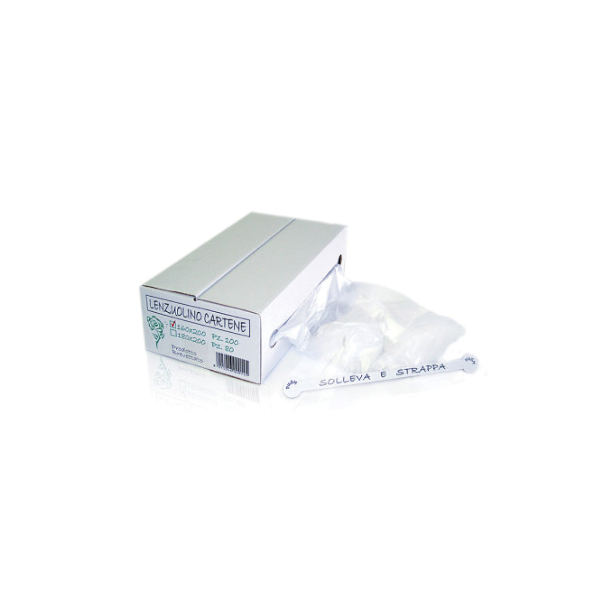 Polyethylene sheets in rolls 160x200cm