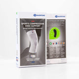 NBA Knee compression for sports White | 1 piece.