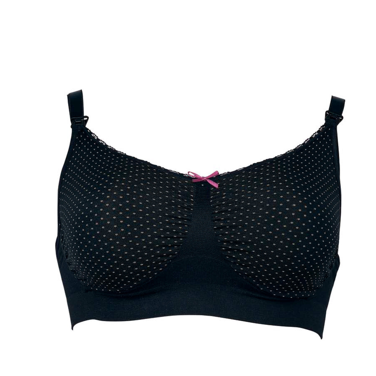 SEAMLESS | nursing bra | without wires | black