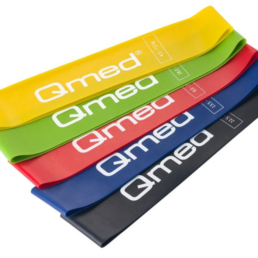 Set of elastic fitness bands // Resistance loop bands set // 5 pcs.