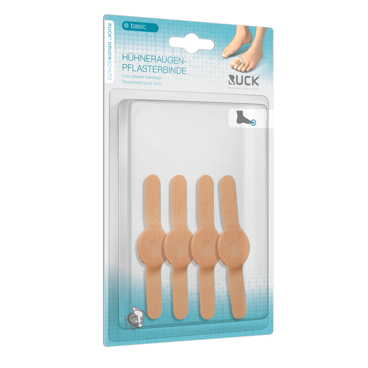 RUCK BASIC // aizsargplāksteri varžacīm (2mm - 4gab.) - dynasty.lv