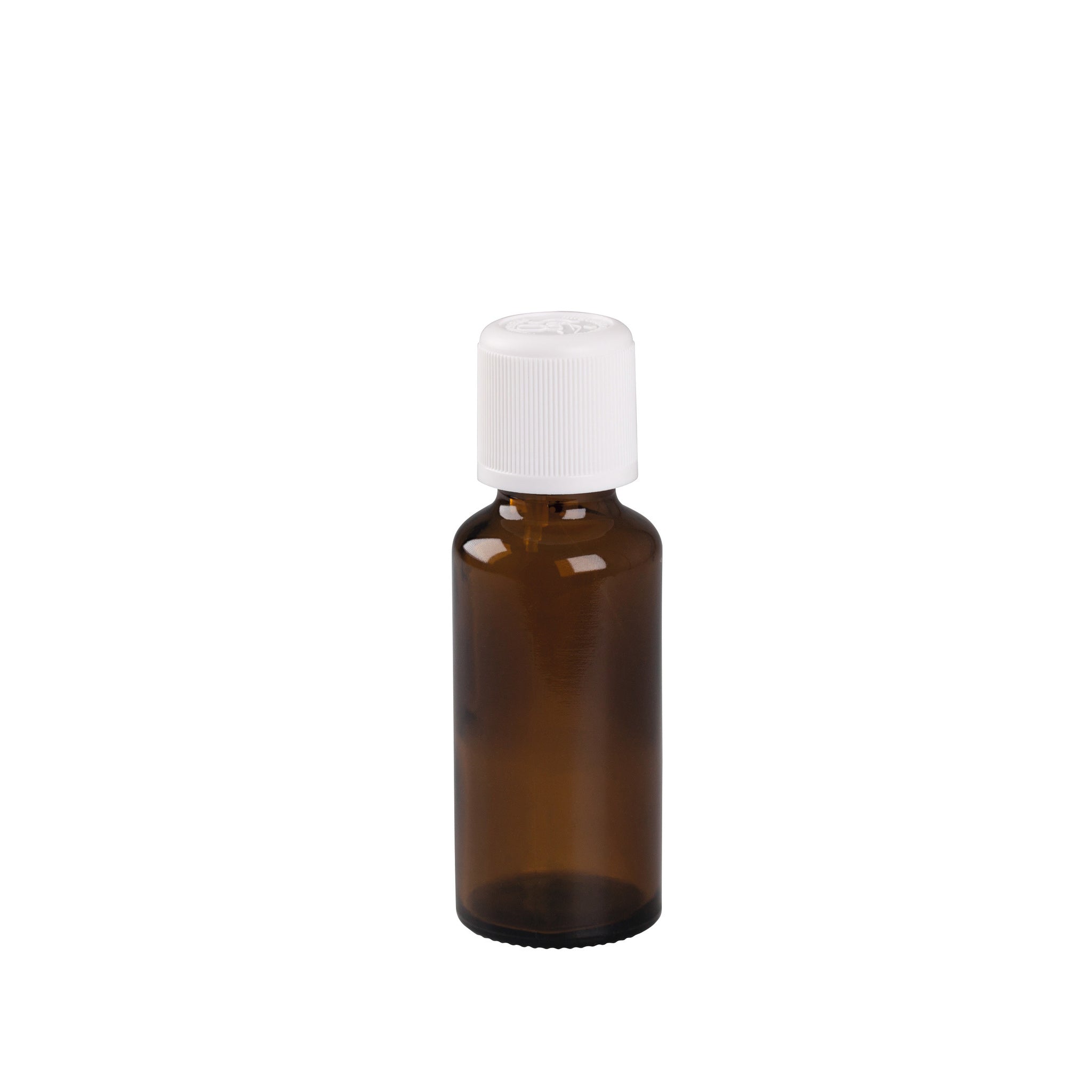 Brūna stikla pudelīte ar dozatoru 30ml