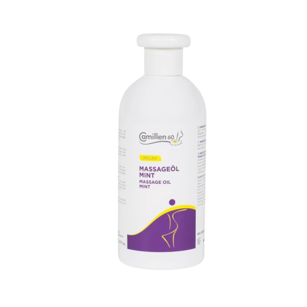 Massage oil with vitamins A+E and mint | MASSAGEOL MINT