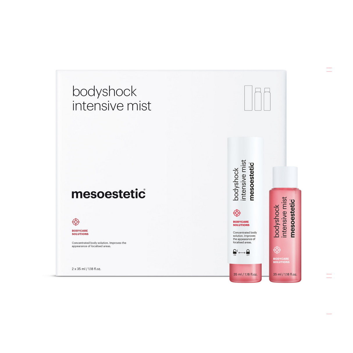 bodyshock intensive mist | For local fat reduction | 2x35ml
