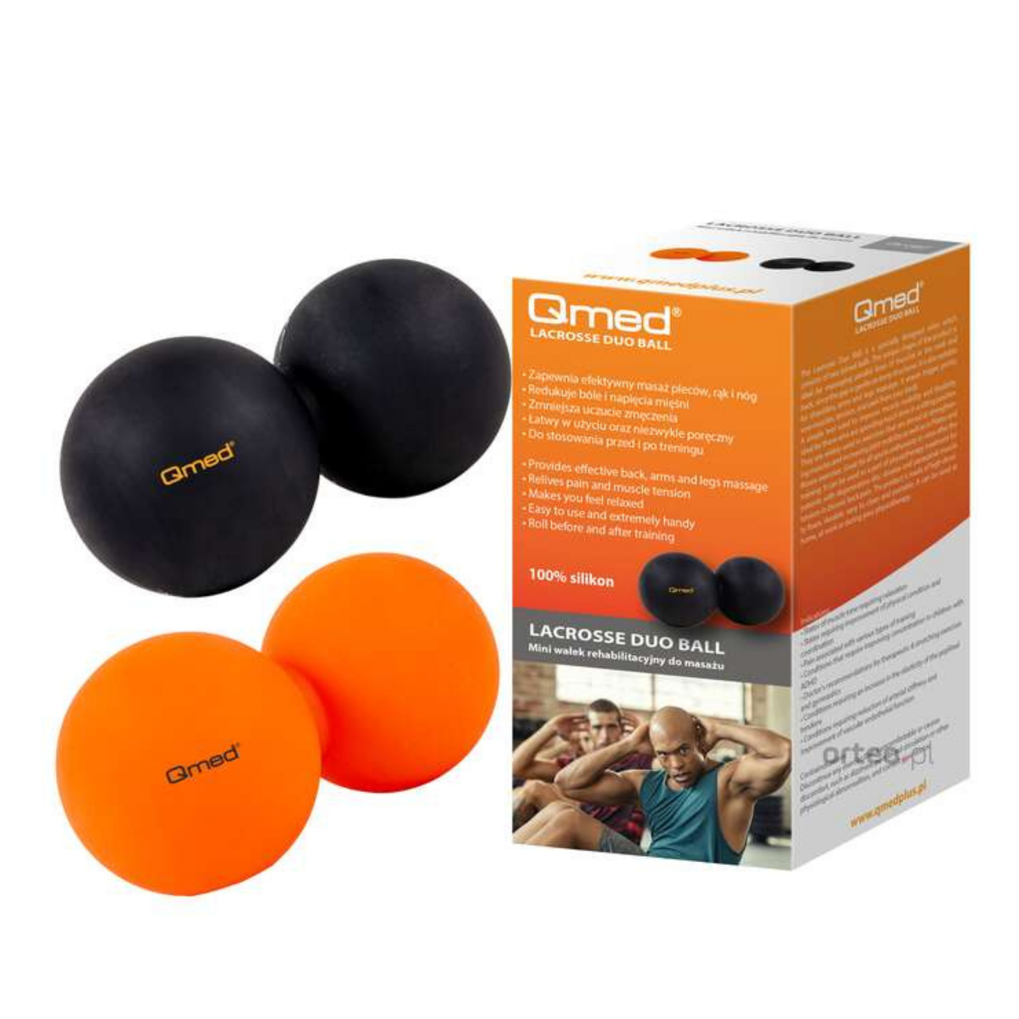 Lacrosse Duo ball massage and rehabilitation ball | 2 colors