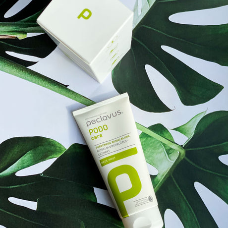 krēms ar klinģerītes ekstraktu sausai ādai // PODOcare Fußcreme Ringelblume - dynasty.lv
