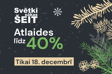 Svētki sākas šeit! 18. decembrī