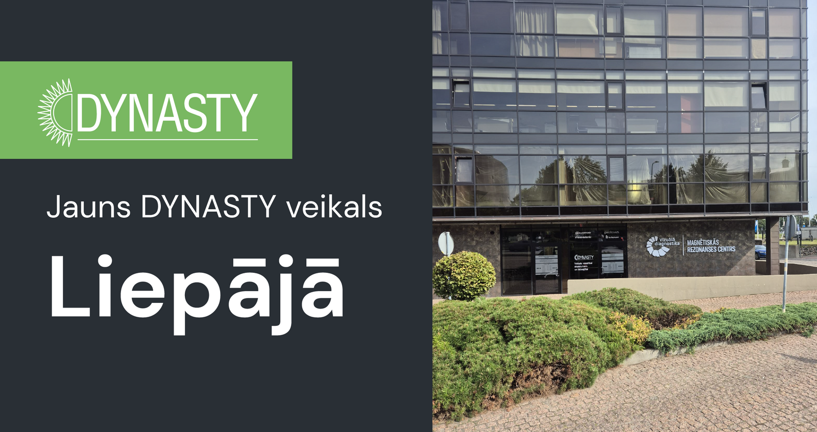 DYNASTY veikals Liepājā!
