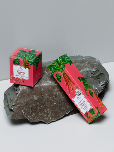 Magrada Rhubarb rabarberu matu kopšanas līnija