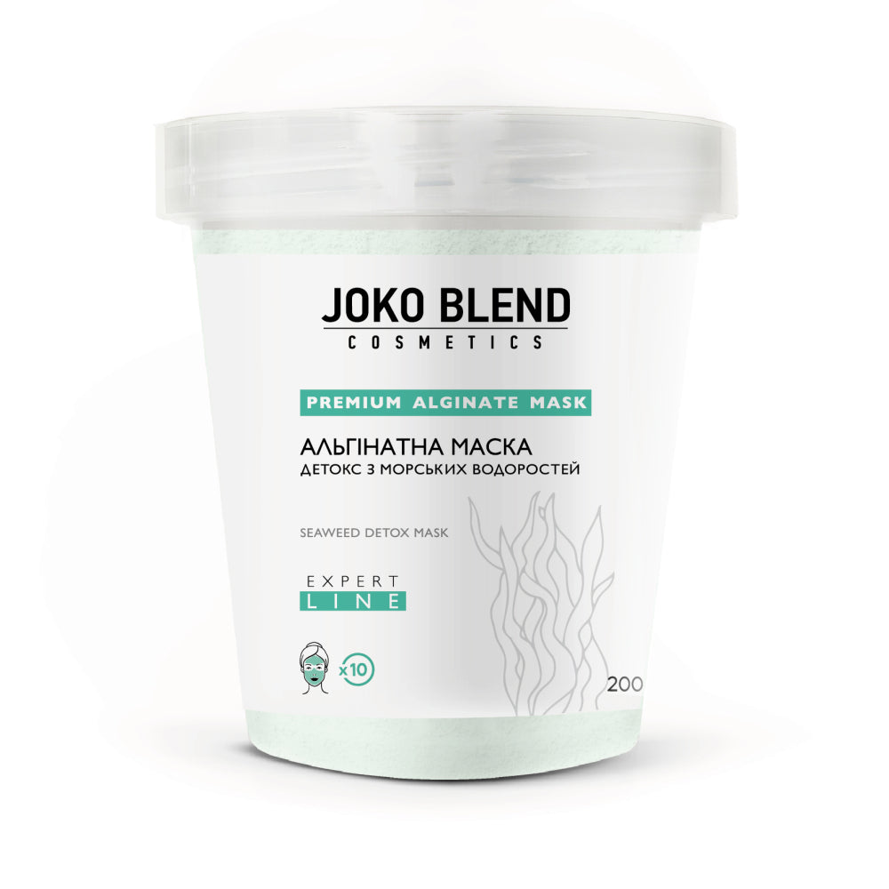 Joko Blend algināta detoksikācijas maska sejai ar jūras aļģēm