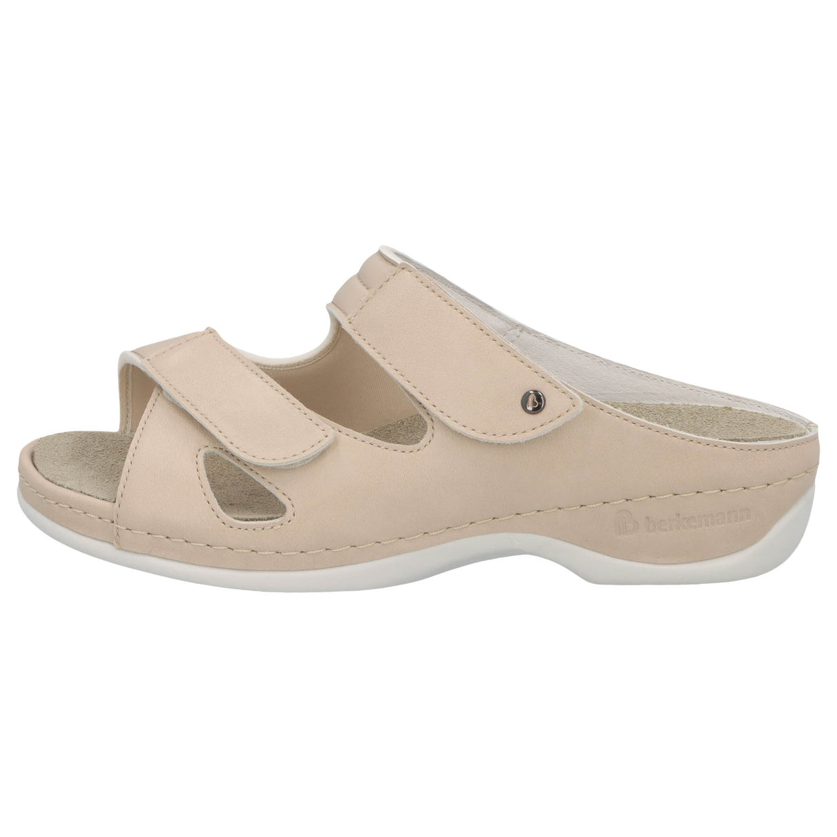 Janna Melbourne Beige Glamour Leather/Stretch sānskats pa kreisi