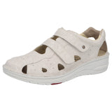 Larena Lugano Cream White Suede 3/4 skats