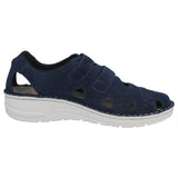 Larena Lugano Blue Suede sānskats pa labi