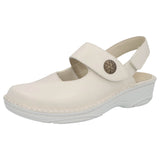 Helene Aventin Beige Leather/Stretch 3/4 skats