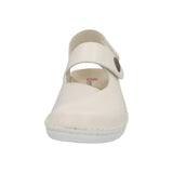 Helene Aventin Beige Leather/Stretch priekšskats