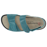 Donetta Palma Windsor Blue Leather skats no augšas