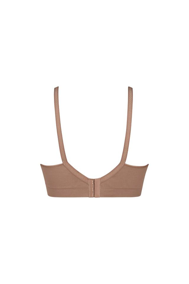 SEAMLESS | nursing bra | without wires | dusty rose