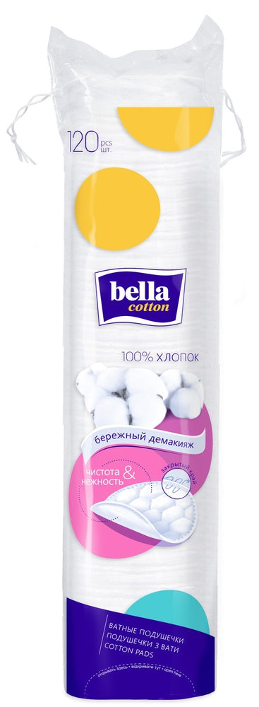 BELLA Cotton pads, 120 pcs.