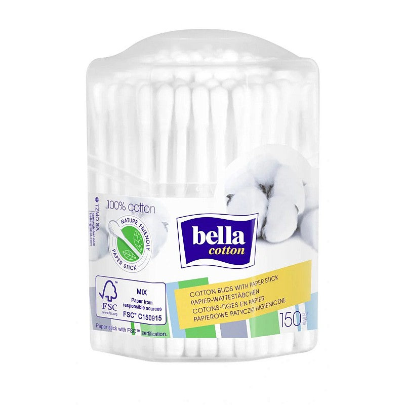 BELLA Cotton swabs, 150 pcs.