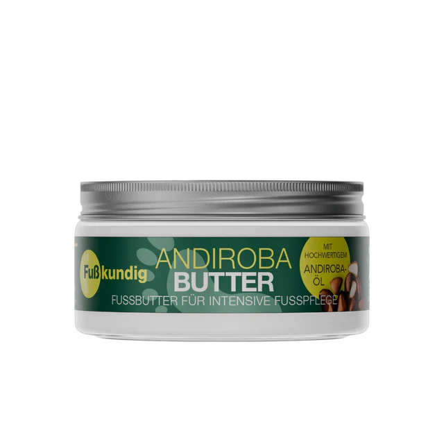 FUSSKUNDIG Andirobas sviests pēdām 100 ml - dynasty.lv