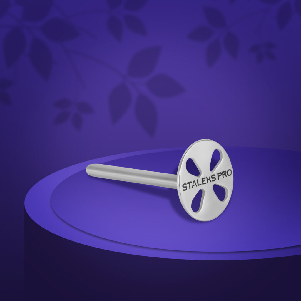 STALEKS Pedikīra disks PRO pagarināts, S izmērs (15 mm)