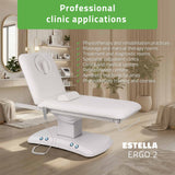 Estella ERGO 2 procedūru galds, balts, attēls 3
