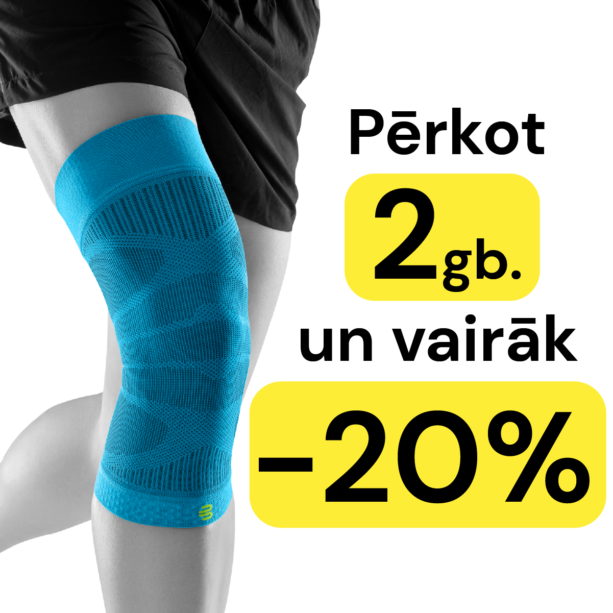 Sports Compression Knee Support | Knee compression for sports | 1 piece.