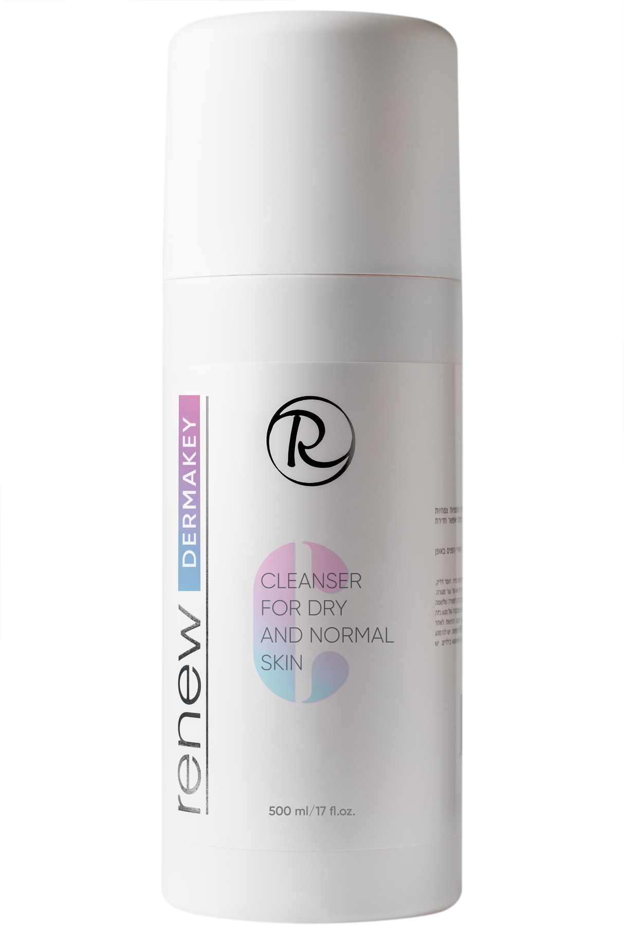 RENEW Cleanser for Dry & Normal Skin | Attīrošs gels normālai un sausai ādai, 500ml