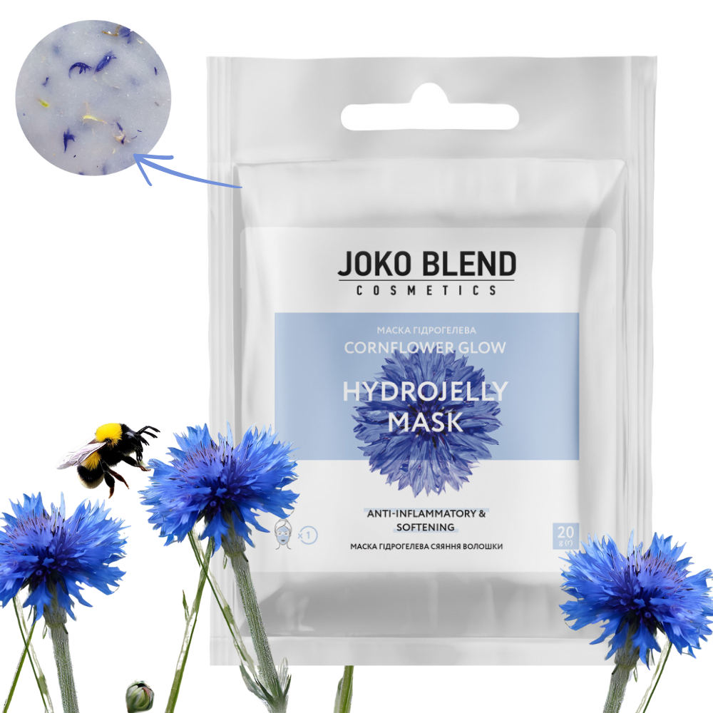 Joko Blend hidrogēla maska sejai Rudzupuķu mirdzums 20 g