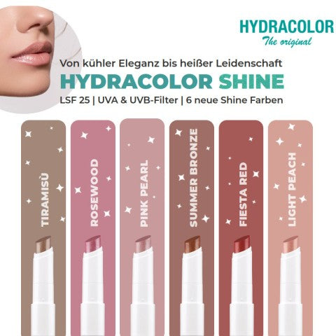 Hydracolor SHINE mitrinošs lūpu balzams - dynasty.lv