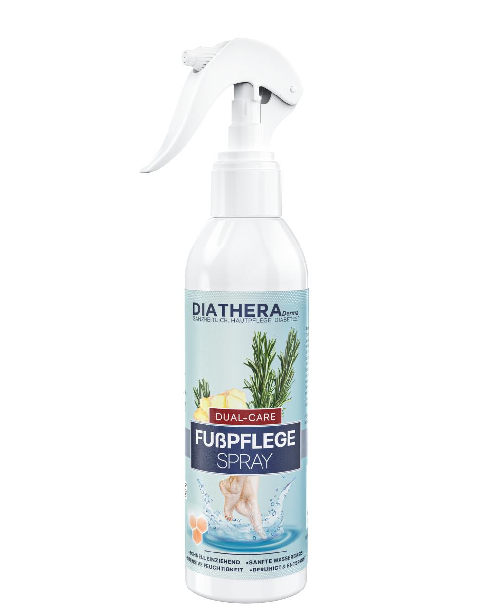 DIATHERA Derma Fußspray izsmidzināms losjons pēdām Neitrāls 250ml
