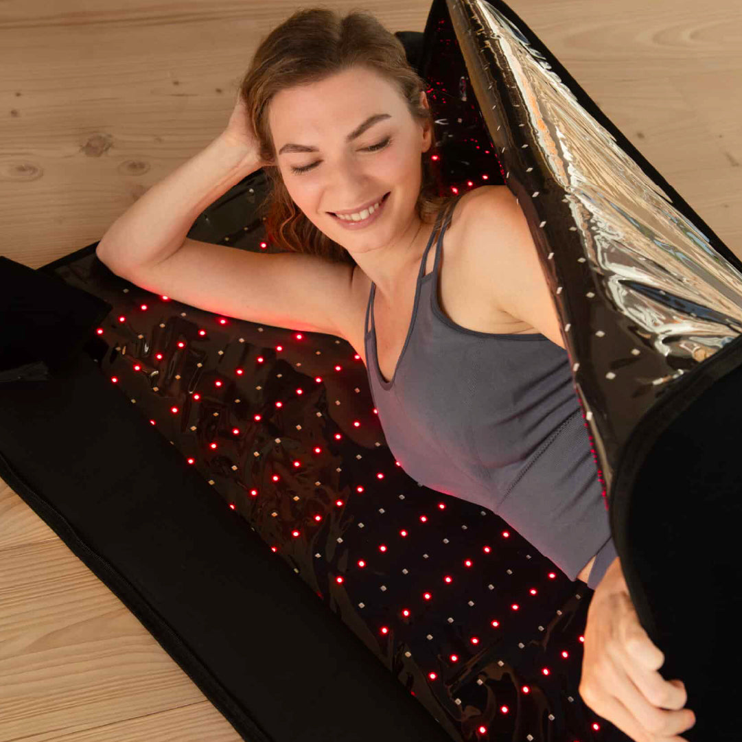 Спальный мешок для терапии тела красным светом