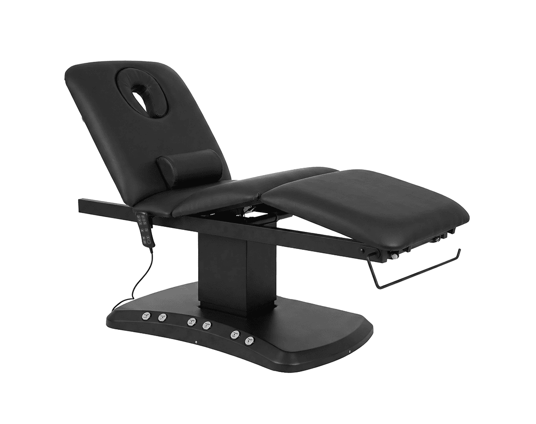Serenity ERGO 4 kosmetoloģijas kušete, melna