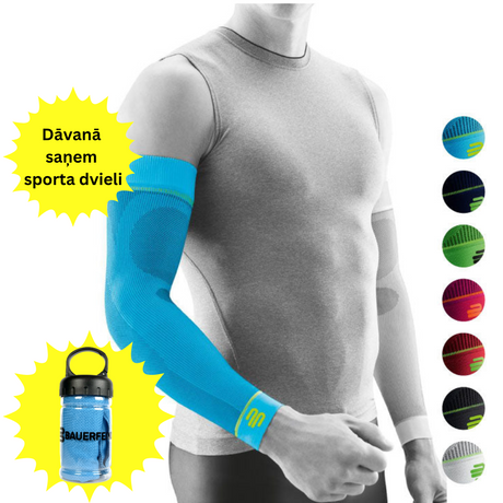 ARM compression sleeve | Sporta kompresijas piedurkne rokai | Pāris - dynasty.lv